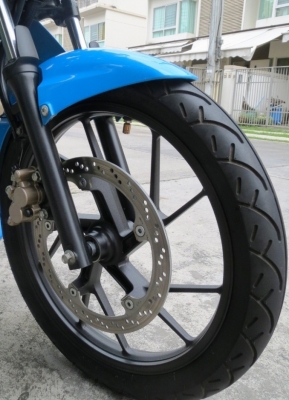 8 เดือน Suzuki Raider R150  สีฟ้า แรง สวย เดิมแท้ดี ไม่มีบิวด์  เพียง 45,900 บาท