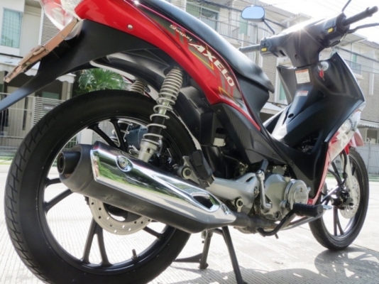 Shogun Axelo 125 R Fi  สุดยอดรถครอบครัว สเปคเทพเหนือกว่าใคร  สตาร์ทมือ ดิสก์เบรค หน้า หลัง  เพียง 30,900 บาท