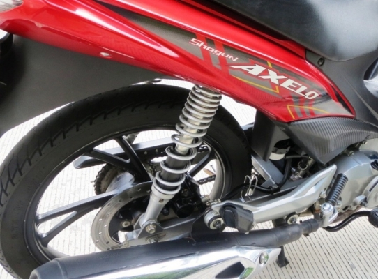 Shogun Axelo 125 R Fi  สุดยอดรถครอบครัว สเปคเทพเหนือกว่าใคร  สตาร์ทมือ ดิสก์เบรค หน้า หลัง  เพียง 30,900 บาท