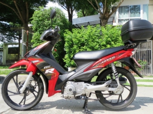 Shogun Axelo 125 R Fi  สุดยอดรถครอบครัว สเปคเทพเหนือกว่าใคร  สตาร์ทมือ ดิสก์เบรค หน้า หลัง  เพียง 30,900 บาท
