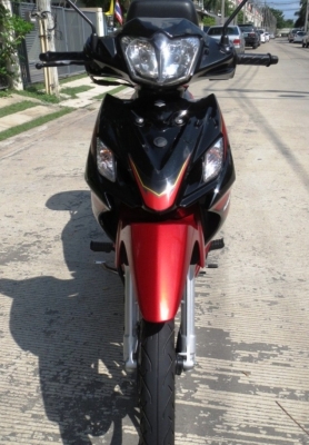 Shogun Axelo 125 R Fi  สุดยอดรถครอบครัว สเปคเทพเหนือกว่าใคร  สตาร์ทมือ ดิสก์เบรค หน้า หลัง  เพียง 30,900 บาท