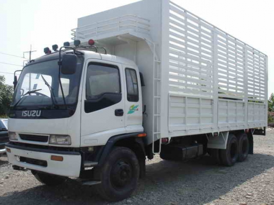 ขายรถสิบล้อ Isuzu DECA Fvm 230 ปี 50ยาว 7เมตร คอกเหล็ก รถพร้อมใช้งาน ราคาต่อรองได้