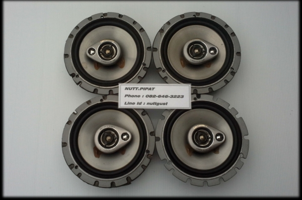 ลำโพง 6 นิ้ว Pioneer TS-169A แกนร่วม 3 ทาง มือสองญี่ปุ่น