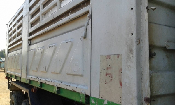 MITSUBISHI  FN527 TF 5xxx 10 ล้อ 2 เพลา ดัมพ์สามมิตรลอนเฉียง มีระบบลากจูง