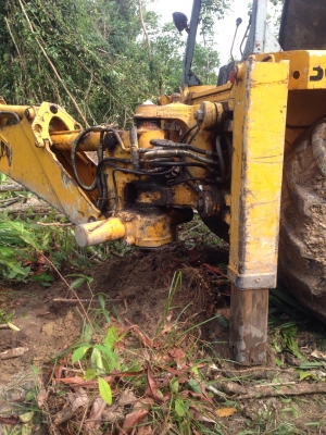 ขายรถตักหน้าขุดหลัง JCB เพลาเดี่ยว ราคา 280000