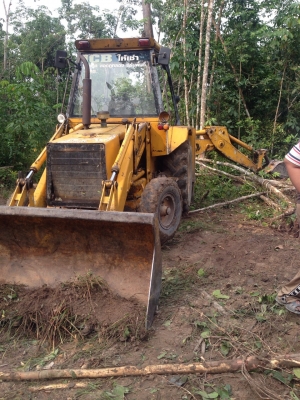 ขายรถตักหน้าขุดหลัง JCB เพลาเดี่ยว ราคา 280000