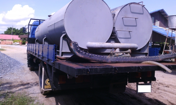 6 ล้อ ISUZU FSR11H 145 HP ยาว 5.5 ม ถังน้ำแฝดสยาม หรือกระบะคาร์โก้