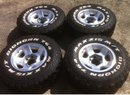 ขายล้อลาย vx80. พร้อมยาง maxxis mud