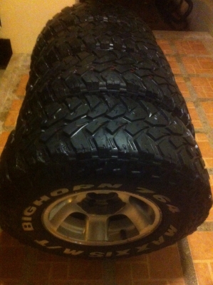 ขายล้อลาย vx80. พร้อมยาง maxxis mud