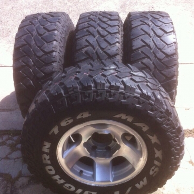 ขายล้อลาย vx80. พร้อมยาง maxxis mud