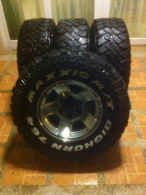 ขายล้อลาย vx80. พร้อมยาง maxxis mud