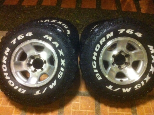 ขายล้อลาย vx80. พร้อมยาง maxxis mud