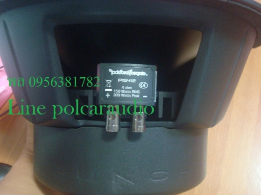 SUB Rockford Fosgate P1S412 12"