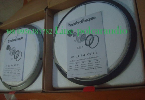 SUB Rockford Fosgate P1S412 12"