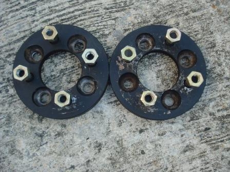 อแด๊ปเตอร์งานเหล็ก  1 คู่พร้อมน็อต 4 รู 100 หนา 20 mm