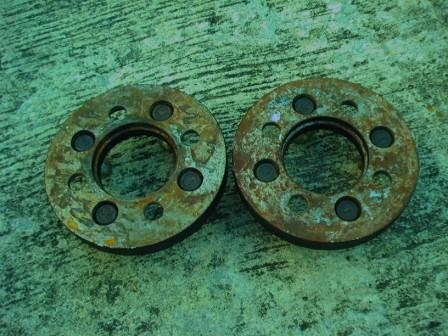 อแด๊ปเตอร์งานเหล็ก  1 คู่พร้อมน็อต 4 รู 100 หนา 20 mm