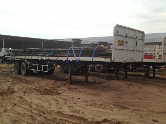 ขายไม่แพง หางพื้นเรียบ 2 เพลา 10.50 เมตร สภาพสวยพร้อมทะเบียน ราคาคุยกันได้