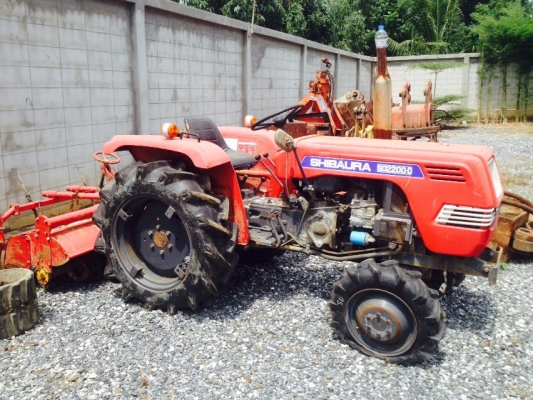 รถไถ SHIBAURA 22 แรง 4WD สภาพสวยเดิมๆ