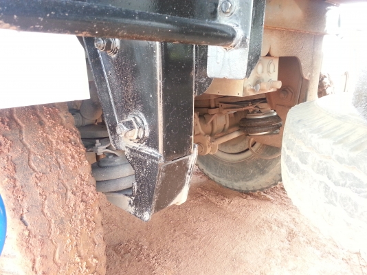 ขายหางเซมิดั้ม3เพลาแท้ เพลายกได้ ยาว8.80ม. อู่STเทรนเลอร์