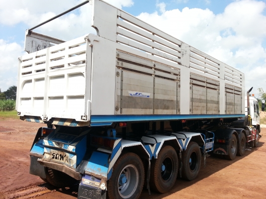 ขายหางเซมิดั้ม3เพลาแท้ เพลายกได้ ยาว8.80ม. อู่STเทรนเลอร์