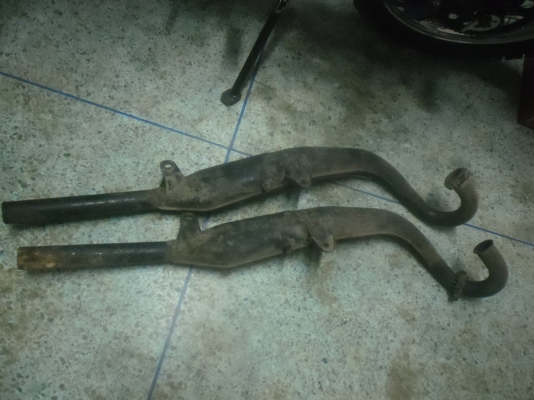 ขายท่อไอเสีย  Ts90 หายาก เชียงกง