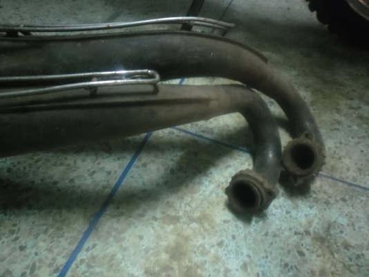 ขายท่อไอเสีย  Ts90 หายาก เชียงกง