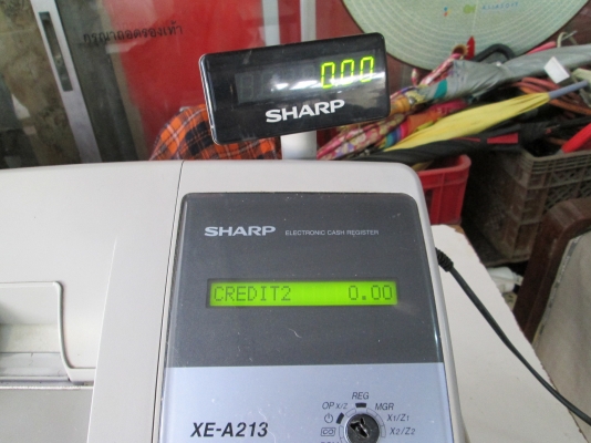 เครื่องคิดเงิน  ใช้ได้   แต่หลินรัชดา  ตรวจเช็ค  ไม่เป็นครับ