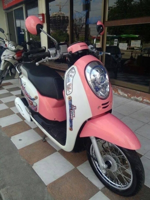 สวยนางฟ้า All New Honda Scoopy i ลาย VIVIC ME รุ่นปี 2013 รุ่นใหม่ล่าสุด