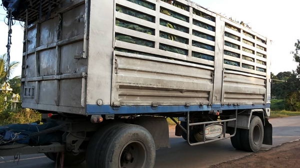 **960,000 บ.ต่อรอง**ขาย18ล้อพ่วงแม่ลูก ไม่ดั้ม ISUZU JUMBO คัสซี351xx วางเครื่อง6SD1-240เทอโบ เกียร์GIGA (ลงเล่ม) เครื่องดี แน่นดี แรง เกียร์ดีไม่หลุด ช่วงล่างใหญ่ คัสซีใหญ่ ไม่ผุ กระบะเหล็กเกษตรสภาพดี พื้นดีข้างดีไม่ผุ หัวเก๋งเดิมสภาพพอใช้ ภายในไม่สวย พ.