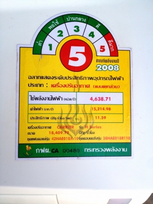 **** ขายแอร์ Carrier 18000 BTU ตัว TOP ****