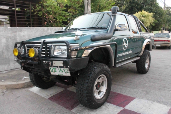 ขาย Toyota Hilux Tiger 4wd ปี 2000 LPG เครื่องแน่น พร้อมใช้งาน ไม่เคยชนไม่เคยลุย