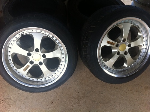 ขายล้อ RE ขอบ17 8.5 9.5  5รู114