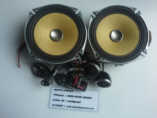 ชุดลำโพงแยกชิ้น Pioneer TS-C07A (woofer + tweeter + passive)