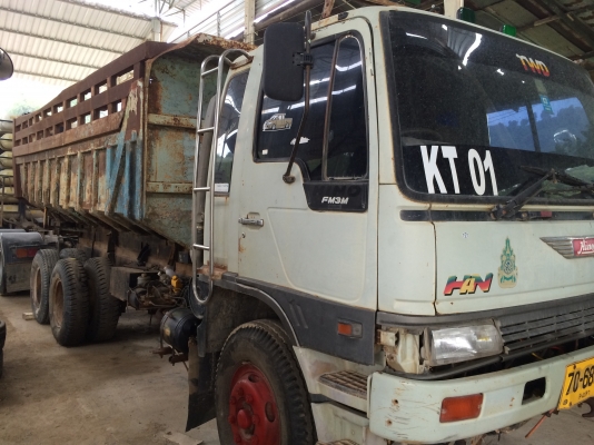 10ล้อดั้ม240แรง ดัั้มเรือ HINO FM3MNLDวางดั้มเรือยังไม่ได้ใช้.. รถห้างแท้ สภาพดี สวยใช้ได้...
