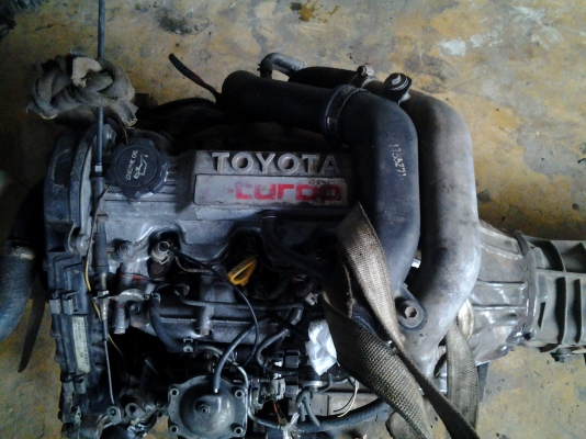 ขายเครื่องโตโยต้า 2C เทอร์โบ พร้อมเกียร์ มาลองเครื่องดูครับ แน่นๆไม่มีเลข ขาย 25000 บาทครับ