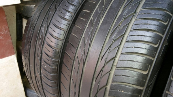 ยาง marshal  205-50-16 ปี 2012 ดอกยางหนาๆทั้ง 4 เส้น