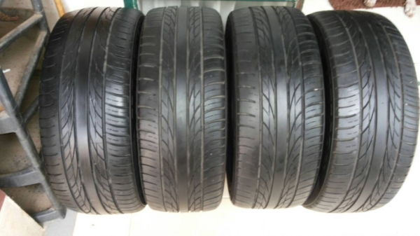 ยาง marshal  205-50-16 ปี 2012 ดอกยางหนาๆทั้ง 4 เส้น