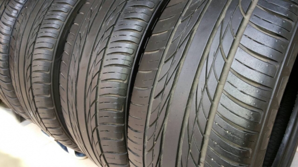 ยาง marshal  205-50-16 ปี 2012 ดอกยางหนาๆทั้ง 4 เส้น