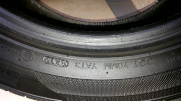 ยาง marshal  205-50-16 ปี 2012 ดอกยางหนาๆทั้ง 4 เส้น