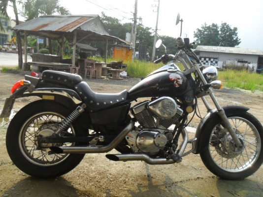 ขาย ช๊อปเปอร์ 250cc เครื่องvirago 250 ทะเบียนแท้ไม่ขาดต่อ ส่งได้ครับ