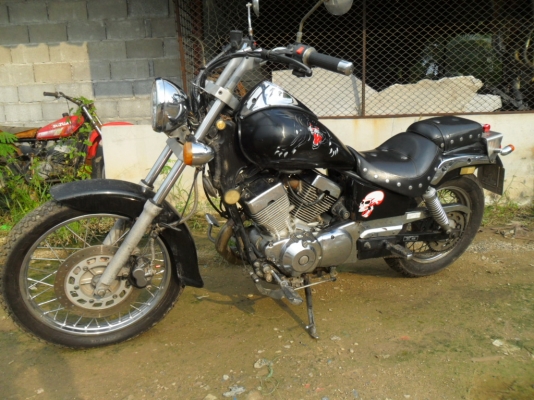 ขาย ช๊อปเปอร์ 250cc เครื่องvirago 250 ทะเบียนแท้ไม่ขาดต่อ ส่งได้ครับ