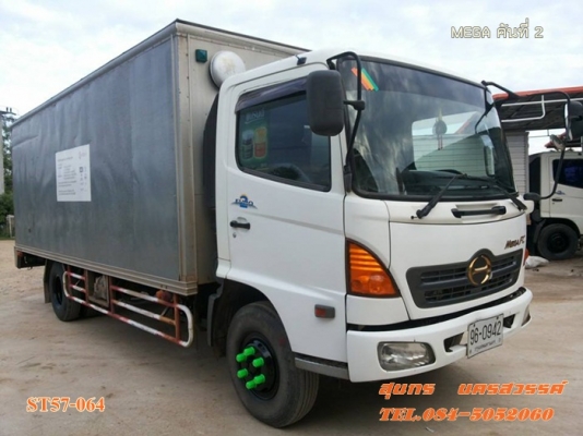 ขายด่วน รถบรรทุก 6 ล้อ HINO MEGA 150 แรงEURO-2 ตู้ 3 บาน รถห้างแท้ สภาพเดิมๆสวย พร้อมใช้สุดๆ ราคาสุดคุ้ม