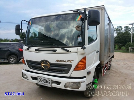 ขายด่วน รถบรรทุก 6 ล้อ HINO MEGA 150 แรงEURO-2 ตู้ 3 บาน รถห้างแท้ สภาพเดิมๆสวย พร้อมใช้สุดๆ ราคาสุดคุ้ม