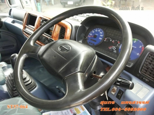 ขายด่วน รถบรรทุก 6 ล้อ HINO MEGA 150 แรงEURO-2 ตู้ 3 บาน รถห้างแท้ สภาพเดิมๆสวย พร้อมใช้สุดๆ ราคาสุดคุ้ม