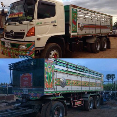 ขายพ่วงHINO 344แรง ปี54 วิ่ง200,000km รถสวมาก กระบะดั้มมิเนียม ลูกพ่วง3คานแท้ เครื่องดี คัชซีสวย พ.เพาเวอร์ เบรกทิฟฟี่ ภายในสวย แอร์เย็น สภาพพร้อมใช้งาน  เอกสารพร้อมโอน  สนใจโทร 090-8588220คุณนะ ID:narong498 หรือ www.truck.in.th/498 จัดไฟแนนซ์ได้เงื่อนไขง