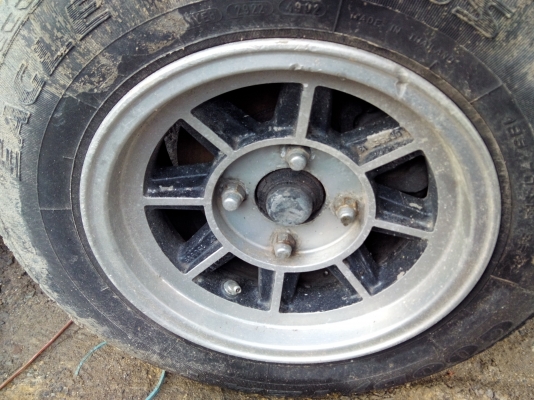 ขายล้อฮายาชิ STREET ขอบ13"กว้าง6นิ้วครึ่ง 4วง