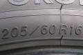 ขายยางYOKOHAMA 205/60R16 ยางสัปดาห์ที่47ปี12 ดอกเต็มนิ่มลึกเท่ากันไม่แตกลายไม่ร้าวไม่กินข้าง (ไม่มีปะสภาพยาง90\%) จำนวน 1 ชุด