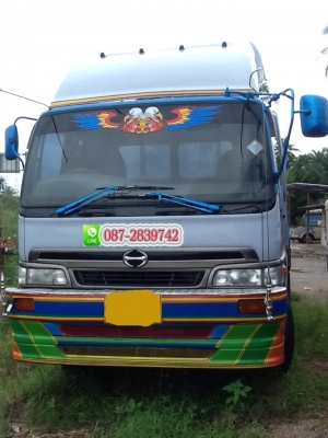 ขายรถบรรทุกพื้นเรียบ 10 ล้อ 1 เพลา