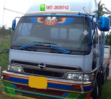 ขายรถบรรทุกพื้นเรียบ 10 ล้อ 1 เพลา