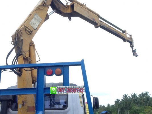 ขายรถบรรทุก 10 ล้อ 1 เพลา ติดเครน 5 ตัน